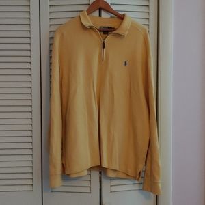 Men's Sweater Polo by Ralph Lauren 1/2 zip